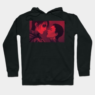 The bat and the cat (red ver.) Hoodie